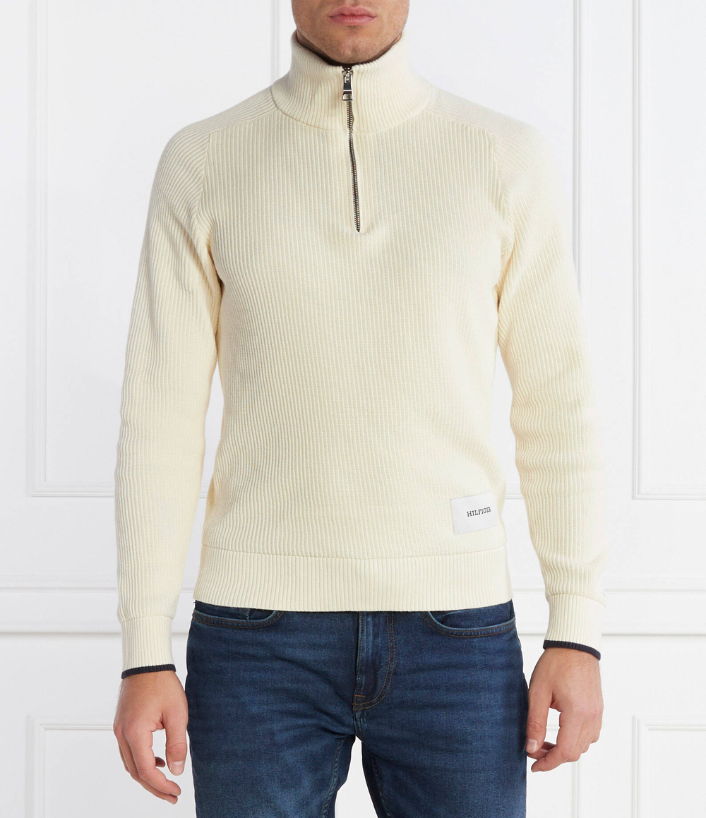 Свитер Tommy Hilfiger - экрю(MW0MW33510)