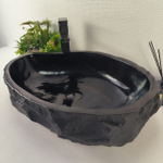 Раковина из андезита Erozy Black EA-64852 60*41*16 0039
