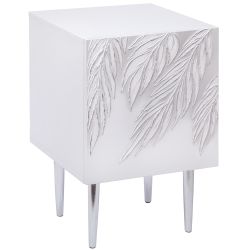 Тумба прикроватная Тропик Стайл Айс Сильвер правая