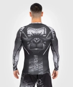 Рашгард Venum Gorilla Jungle LS Black/White