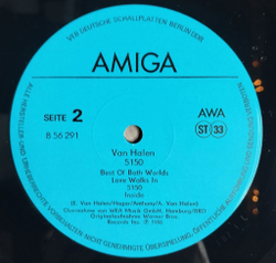 Винтажная виниловая пластинка LP Van Halen 5150 (ГДР 1987)
