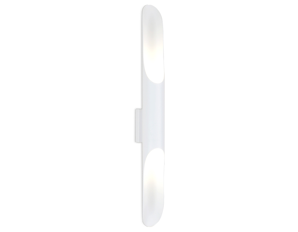 Настенный светильник FW236/2 SWH белый песок G9/2 max 40W 600*60*80 (лампы LED G9 7W 4200K в комплекте)
