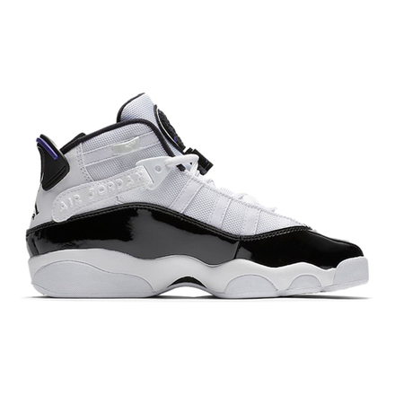 Кроссовки Air Jordan 6 Rings GS White Black