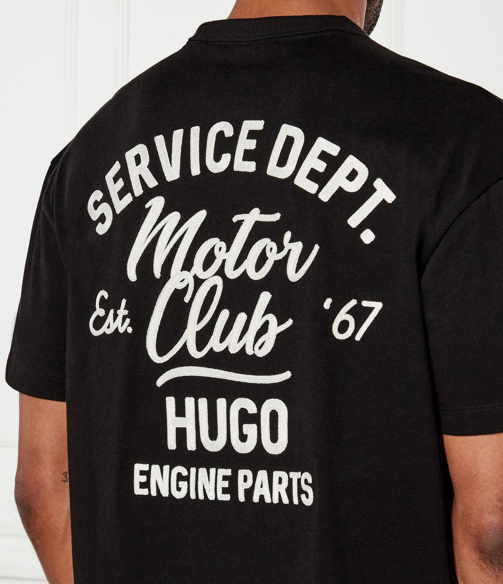 Футболка Nampie Hugo Blue - черный(50534754)