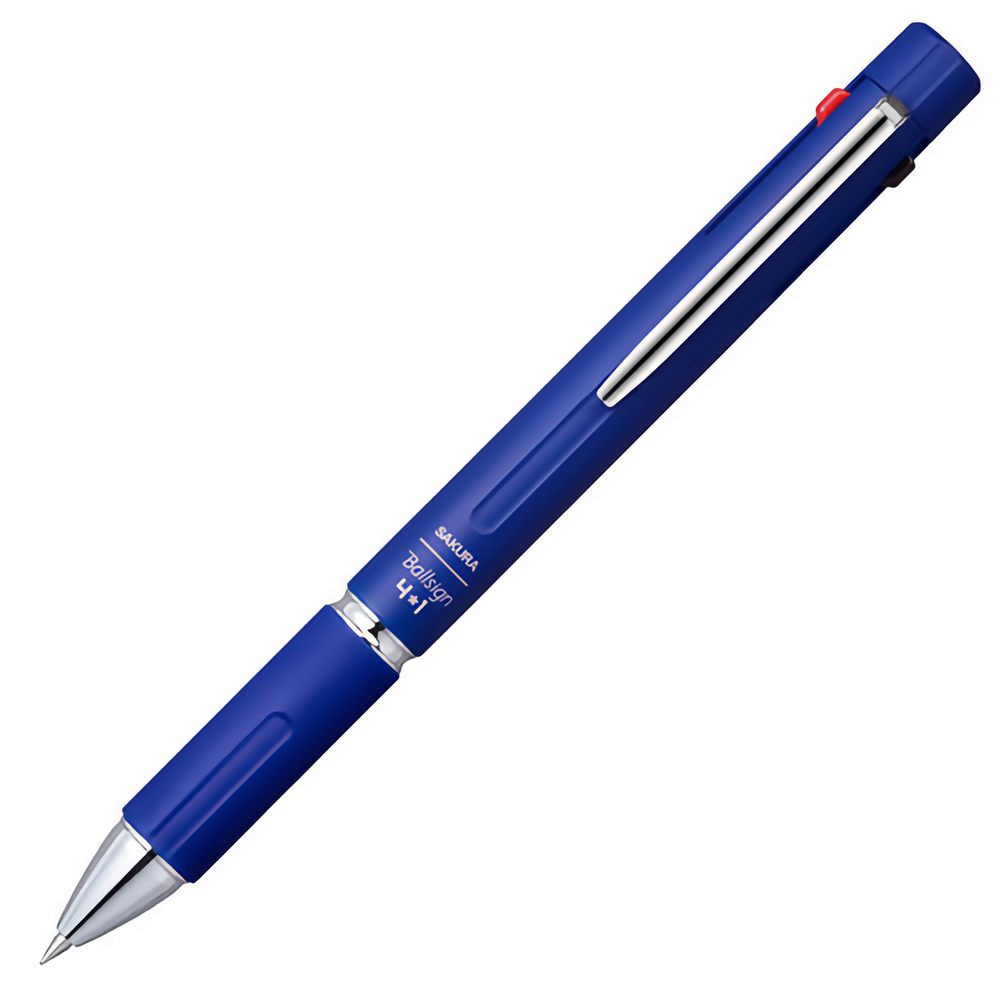 Многофункциональная ручка Sakura Ballsign 4+1 Navi