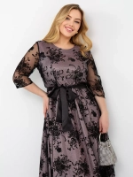 Платье вечернее блестящее