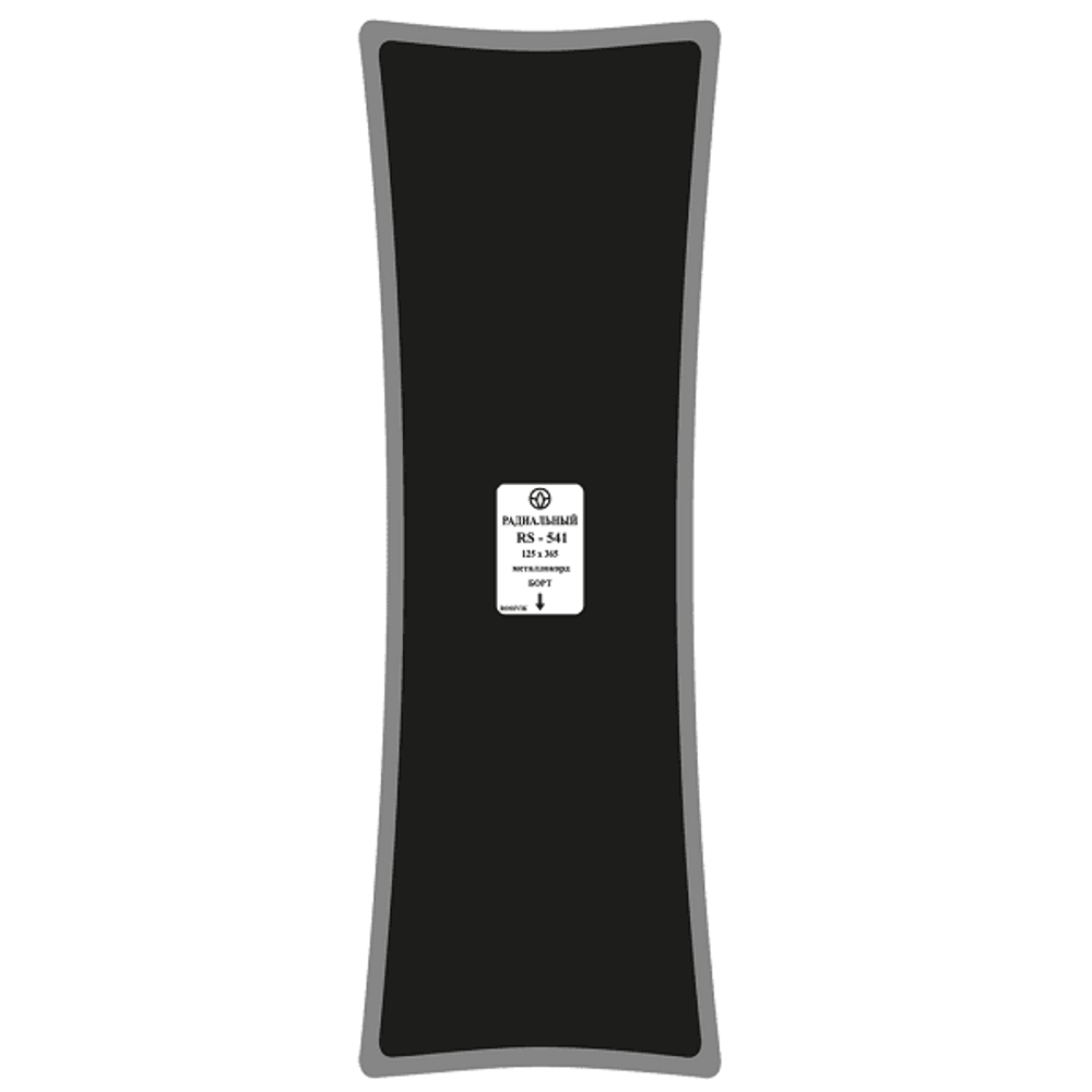 RS541 Заплата 125*365мм (10)
