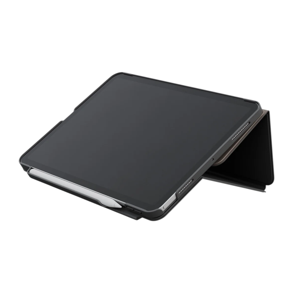 Магнитный чехол-накладка и обложка-подставка Uniq Rovus SnapMount для iPad (A16 | 2025) и 10-го поколения (2022) Гибридный полиуретановый чехол со съёмной обложкой. Есть держатель для Apple Pencil или аналогичного стилуса