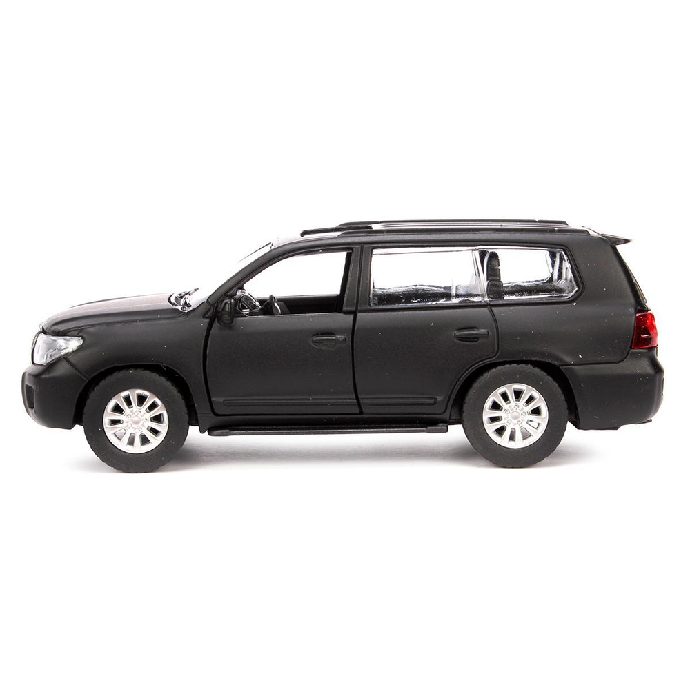 Модель ин. мет. "Toyota Land Cruiser матовый" 12,5см, черный CRUISER-BE (Технопарк)