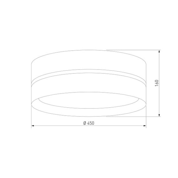 Потолочный светильник TK Lighting 6577 Linobianco