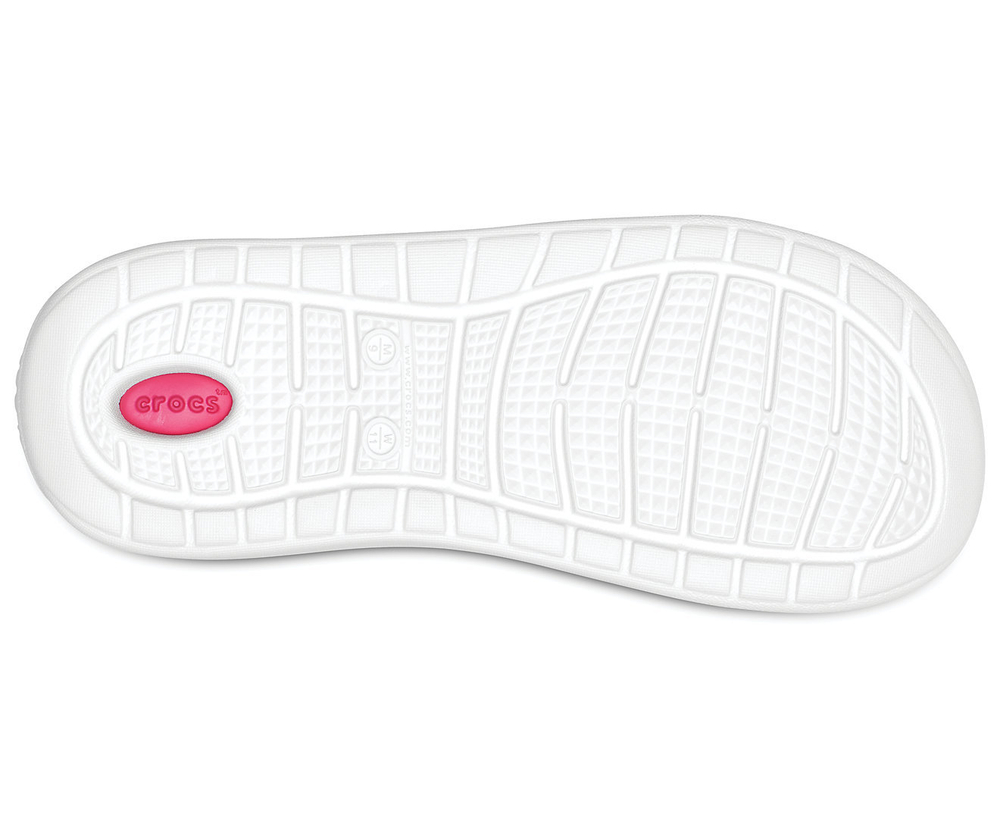 Шлепанцы CROCS LiteRide Slide Pearl White/White
