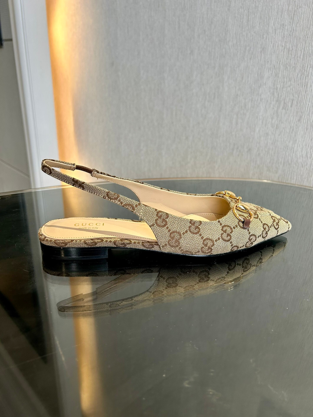 Gucci Slingback Ballet Flat