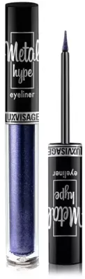 Сияющая цветная подводка для глаз LuxVisage Metal Hype Eyeliner - 03 Sapphire Blue