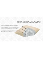 Подушка "Эвкалипт" тик 70*70