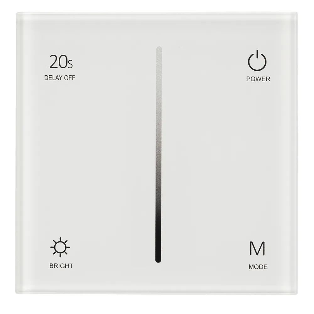 Панель SMART-P35-DIM-IN White (230V, 0-10V, Sens, 2.4G) (Arlight, IP20 Пластик, 5 лет) 027112