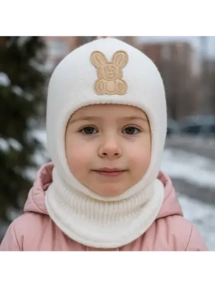 Шапка-шлем для девочки