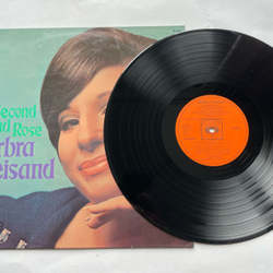 Винтажная виниловая пластинка LP Barbra Streisand Second Hand Rose (Германия 1967)