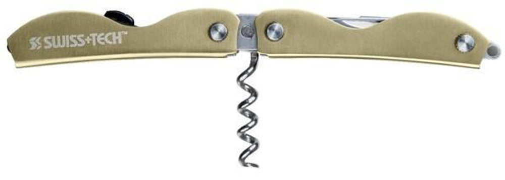 Мультитул Swiss+Tech Vintage Corkscrew Tool 8-in-1, Gold