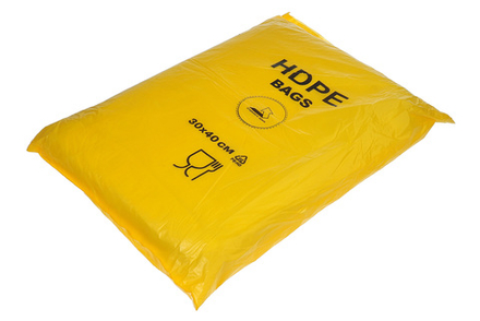 Пакет фасовочный ПНД евро Bags желтая упаковка