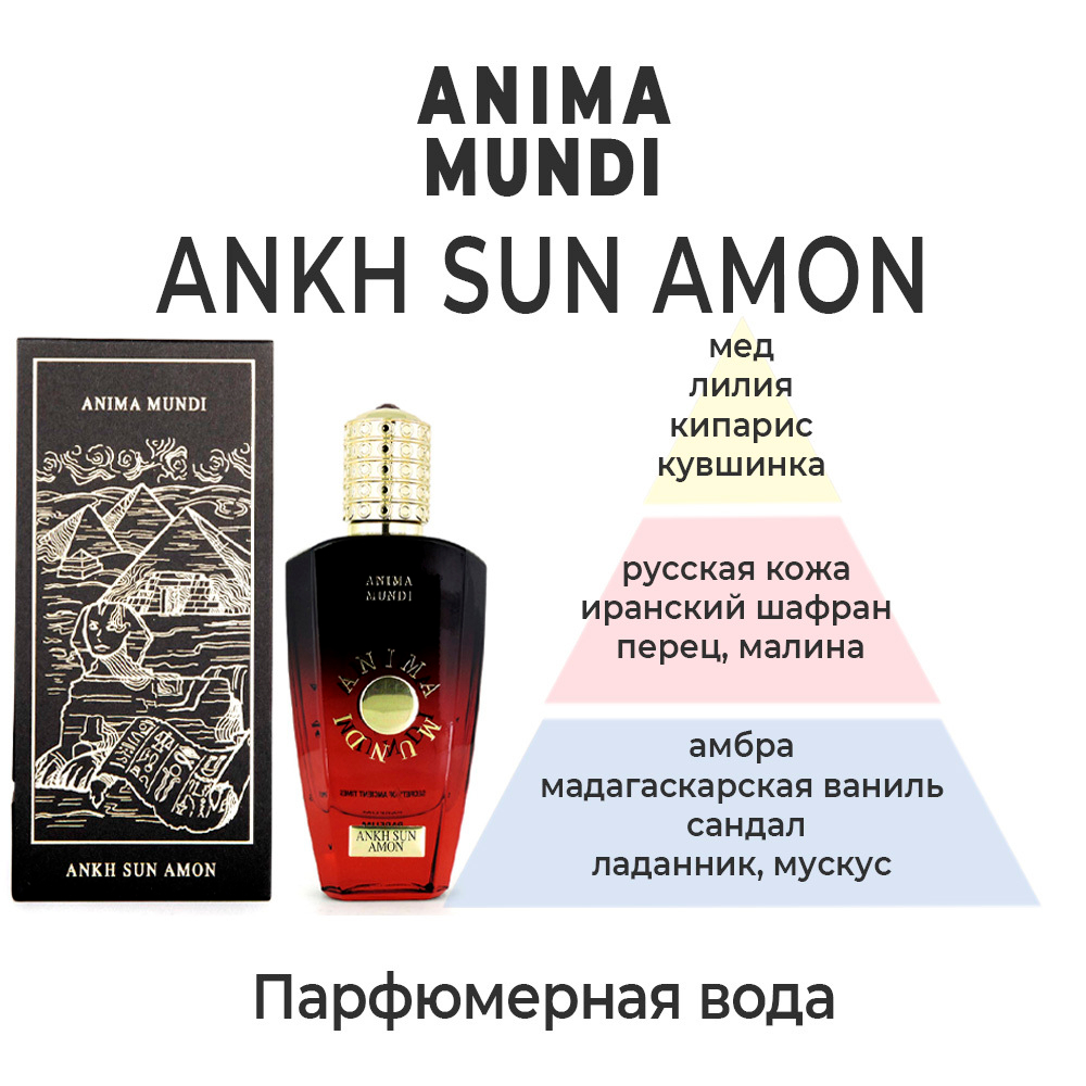 Anima Mundi Ankh Sun Amon — парфюмерная вода для женщин. Описание аромата.