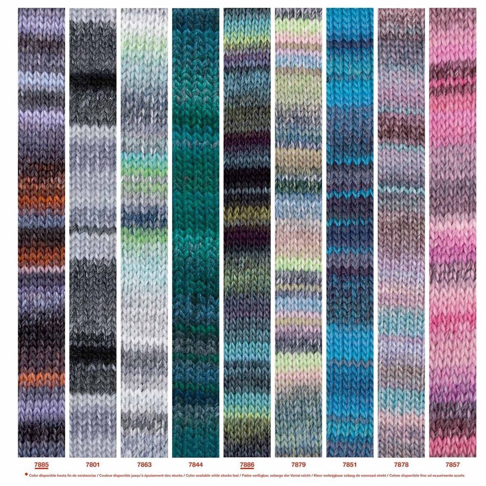 Пряжа для вязания Katia 53% шерсть 47% акрил