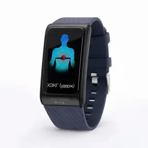 Умный браслет здоровья с режимом Холтера HEALTHBAND Pro №10, синий