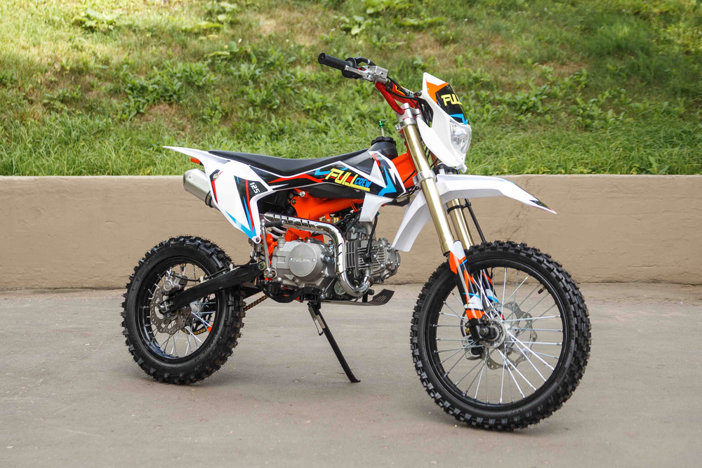 Питбайк Full Crew FC125e 17/14 белый