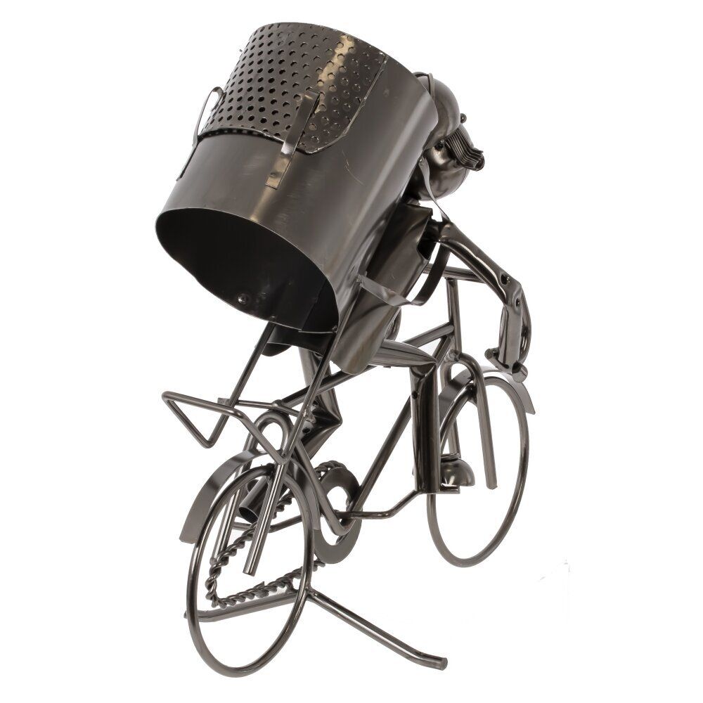 GAEM Подставка для бутылки "Велосипедист", L29,5 W13,5 H28 см