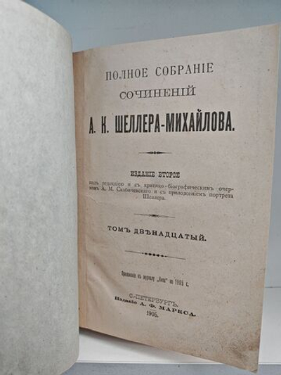 Полное собрание сочинений А. К. Шеллера-Михайлова. Том 12. Блага жизни. Господин пророк