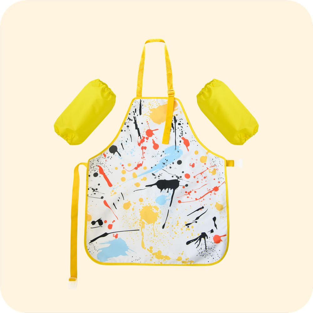 Фартук для творчества с застёжкой фастекс. Феерия красок