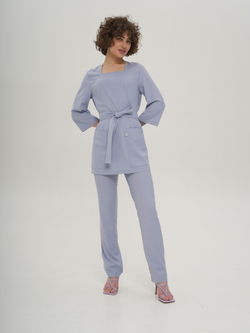 Блуза медицинская женская | Бл-375 3/4 статус премиум