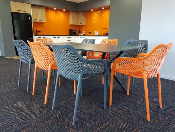 Уличное кресло Air XL оранжевое