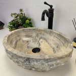 Раковина из оникса Erozy Grey EO-62226 51*39*15 0096