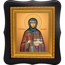 Анимаиса Острецовская преподобная монахиня. Икона на холсте.