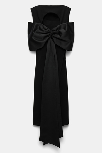 Dorothee Schumacher Платье облегающее с атласным бантом