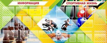 Стенд "Информация" с 18 карманами