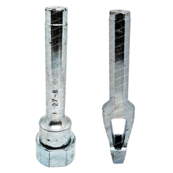 Комплект для установки прямоугольных люверсов 27х8 мм