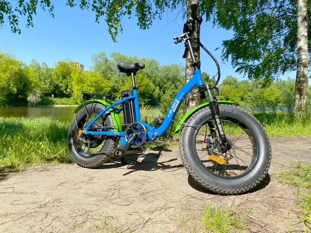 Электрофэтбайк Elbike Taiga 1 Elite (Синий)