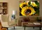 Модульная картина "Желтые подсолнухи"