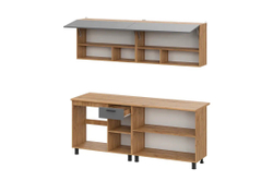 Кухня «Монако» Графит 200 см