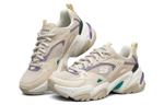 Skechers Stamina V2 mecha shoes second-generation shock absorption breathable low-cut daddy shoes women's natural purple