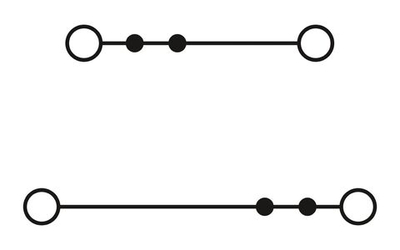 3214362 - UT 4-L/L - Многоярусный клеммный модуль