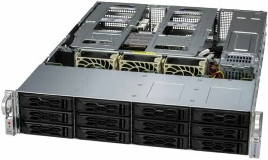 Сервер Supermicro AS-2015CS-TNR CloudDC A+ Server 2U Genoa 9534/2*64GB/D3 S4520 480GB SATA/2*10GBE 2*10GBSFP+/2nd config
