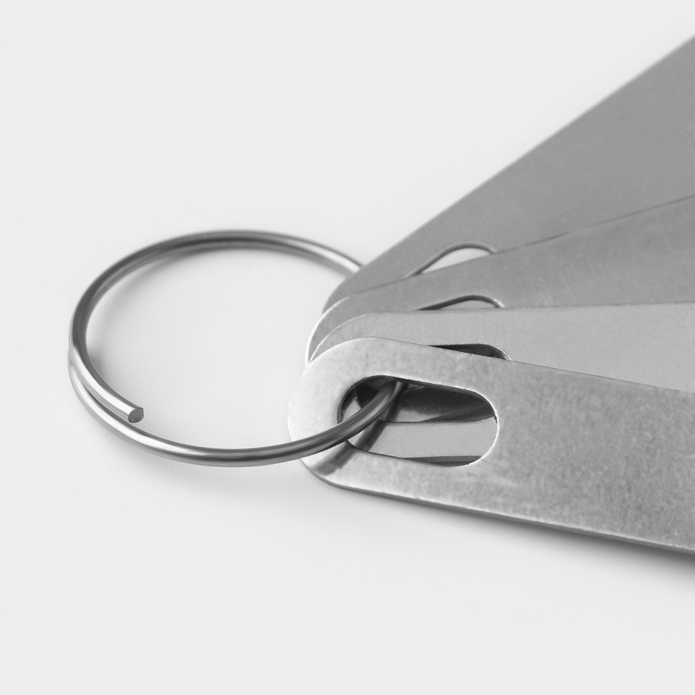 Набор мерных ложек Доляна Pesto, 4 шт: 15 мл, 7,5 мл, 5 мл, 2,5 мл, цвет МИКС