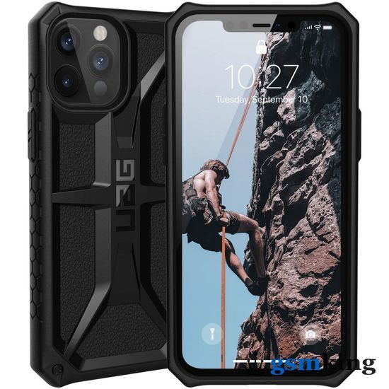 UAG Monarch Series Case for Apple iPhone 12/12 Pro Black (Чёрный)112351114040