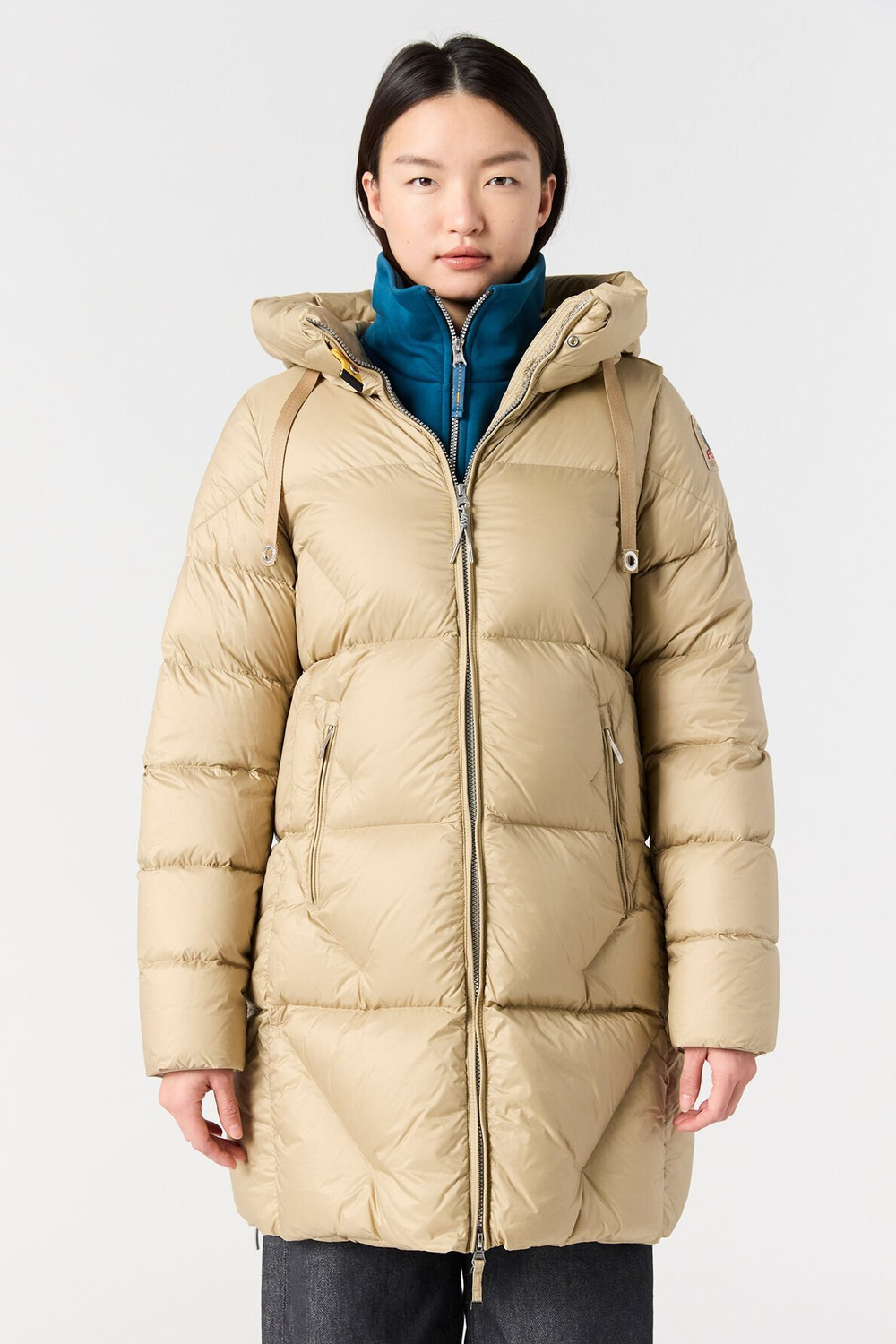 Пуховик жен. Parajumpers JANET 103 оливковый