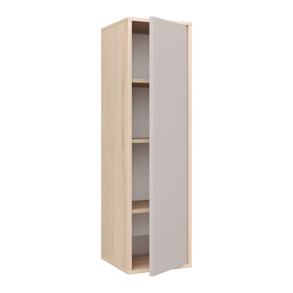 Модульная стенка в гостиную со шкафом Туя светлая/Кашемир Рэя 29х32х150 см