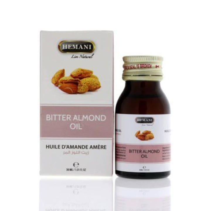 Масло Горького миндаля Hemani Bitter Almond 100% Natural 30 мл