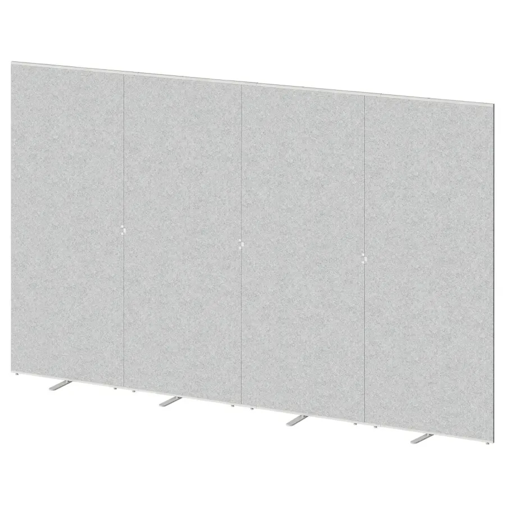 Ножка экрана - IKEA SIDORNA, 40x4x41см, светло-серый, СИДОРНА ИКЕА