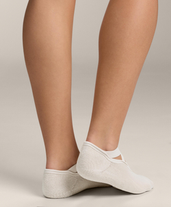 OYSHO Набор из двух пар хлопковых носков для йоги и пилатеса с перекрещивающимися лямками, хаки